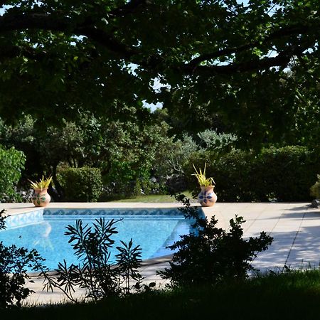 Sous Les Chenes Villa Lussan  Bagian luar foto