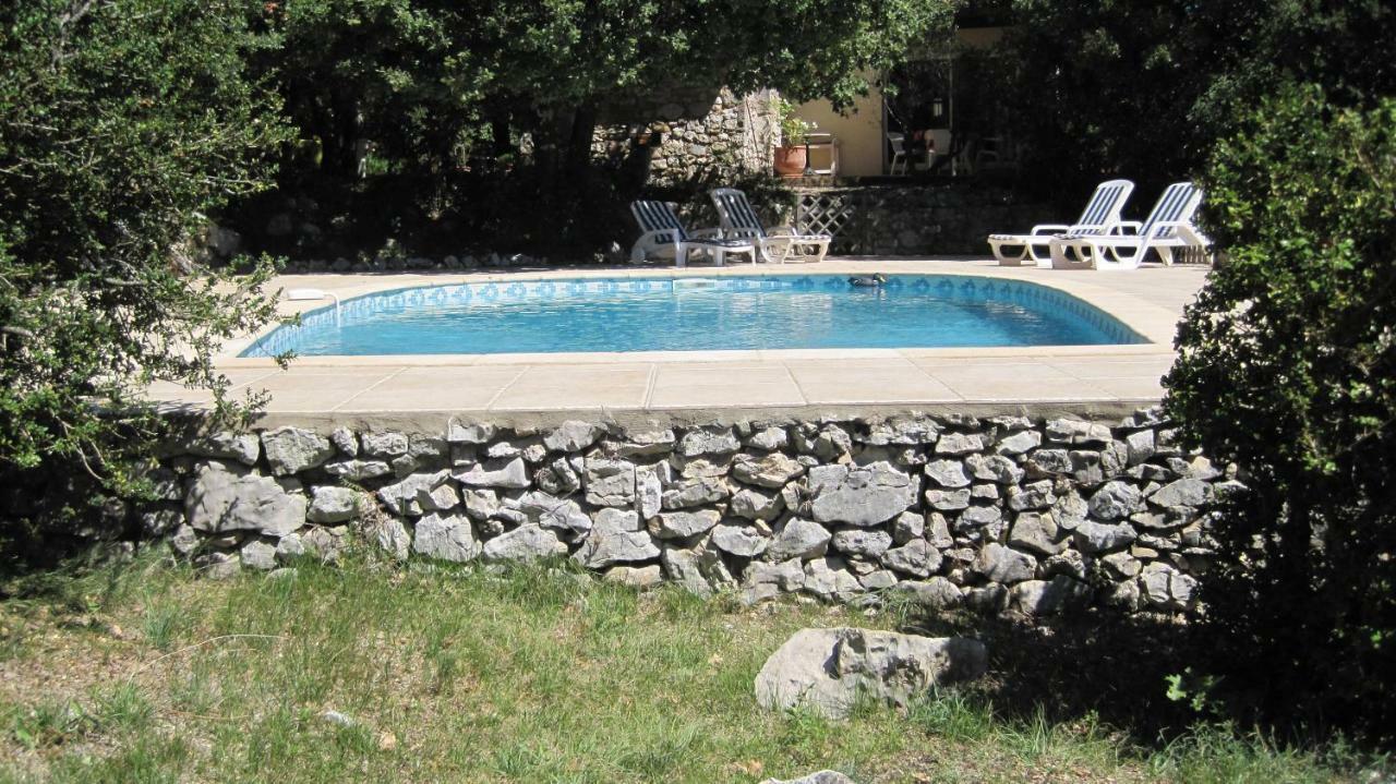 Sous Les Chenes Villa Lussan  Bagian luar foto